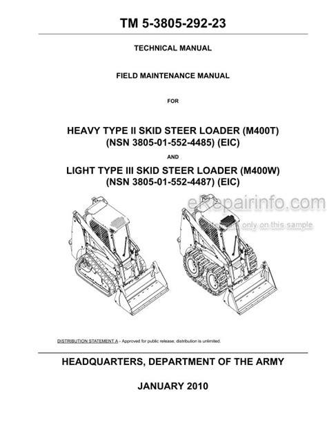 m400t skid steer|army skid steer manual.